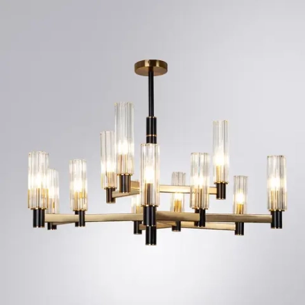 Люстра на штанге Divinare BAROLO 2654/17 LM-12, 12хE14