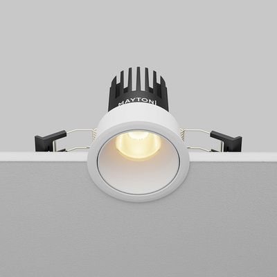 Встраиваемый светильник Dip 2700K 10Вт 50° 2,5 см, DL115-10W-2.7K-W. TM Maytoni