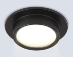Светильник встраиваемый TN6735 BK черный IP44 GX53 D110*57