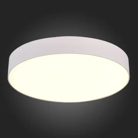 ST606.532.48 Светильник потолочный Белый LED 1*48W 3000K 4 320Lm Ra>85 120° IP20 D400xH55 185-265V