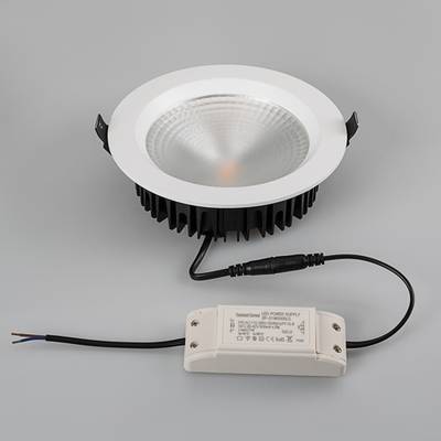 Светодиодный светильник LTD-187WH-FROST-21W Day White 110deg (Arlight, IP44 Металл, 3 года)