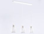 Подвесной светильник TR3536/3 WH/CL/FR белый/прозрачный/белый матовый E27*3 max 40W 640*120*820