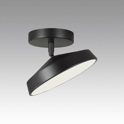 7656/12L MITRA LED SN 547 Светильник пластик/белый/черный LED 12Вт 4000K D200 IP20 MIRA BLACK