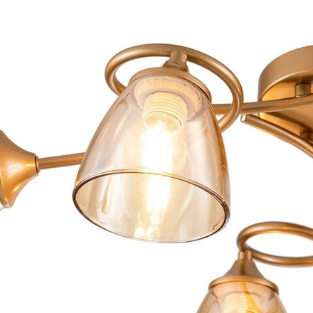 Потолочный светильник Escada 1112/6P Е27*60W Champagne Gold