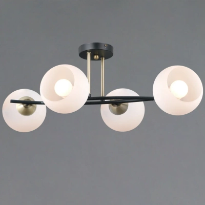 IL0798-4CSQ-25 BK AB TRENTO светильник потолочный ILLUMICO, E14х4
