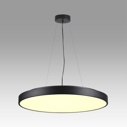 7756/92L MITRA LED SN 097 Светильник металл/акрил/черный LED 80Вт+12Вт(подсветка) 3000K D800 IP20 QUASAR