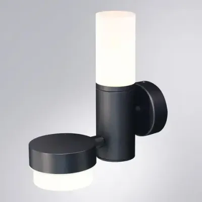 Уличный настенный светильник Arte Lamp BUDAPEST A2360AL-2BK, 1хGU10