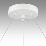 8254/9 COMFI LN26 246 белый металл Светильник подвесной LED GX53 8*7W 220V LUAZANA