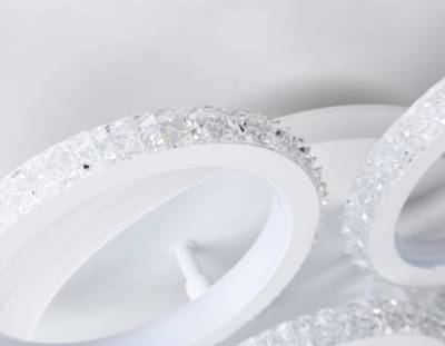 Светильник потолочный светодиодный с пультом FA9531/5+1 WH белый 120W 6400K/3000K D520*110 (ПДУ РАДИО 2.4G)