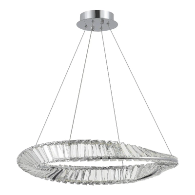 SL6204.101.01 Светильник подвесной ST-Luce Хром/Прозрачный LED 1*32W 4000K