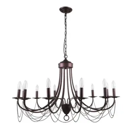 Подвесная люстра Plini 2590-12P, 12*E14*40W. ТМ F-Promo
