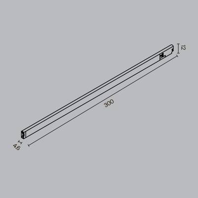 Трековый светильник Basis Levity 3000К 5Вт 100°, TR190-1-5W3K-B. TM Maytoni