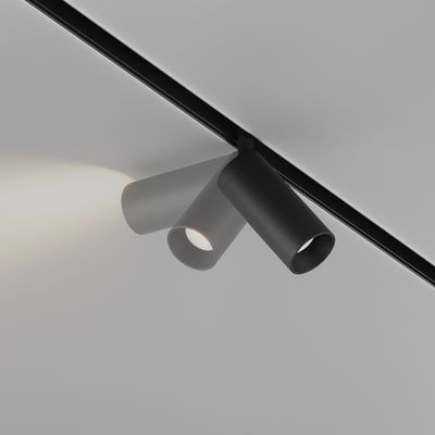 Трековый светильник Focus Led Exility 4000K 5Вт 24° TR032-2-5W4K-S-B. TM Maytoni