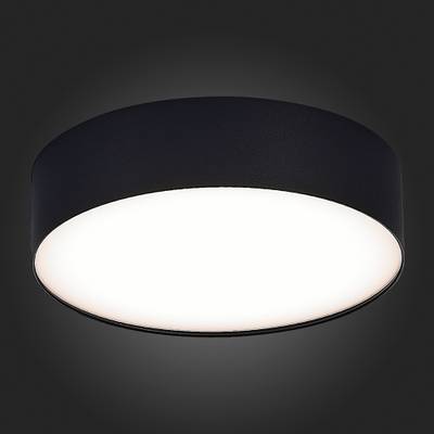 ST606.442.27 Светильник потолочный Черный LED 1*27W 4000K 2 340Lm Ra&gt;85 120° IP20 D220xH55 185-265V