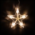 Электрогирлянда "Занавес со звездами"