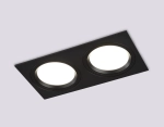 Светильник встраиваемый поворотный точечный TN51920/2 BK черный GX53 max 12W 220*115*23