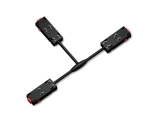 Коннектор питания T-образный для шинопровода Magnetic 220V GL1114 BK черный 250*150*18