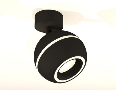Комплект поворотного светильника с дополнительной подсветкой XM1102015 SBK черный песок MR16 GU5.3 LED 3W 4200K (A2210, C1102, N7111)