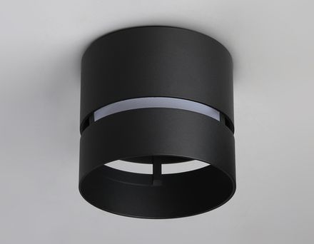 Светильник накладной TN71052 BK черный GX53 max 12W D85*75