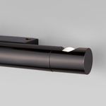 Настенный светодиодный светильник в стиле минимализм 40161 LED чёрный жемчуг