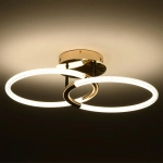 6545/61CL LEDIO LN23 000 золотой, черный Люстра потолочная LED 33W 3000-6000K 4051Лм 220V LARA
