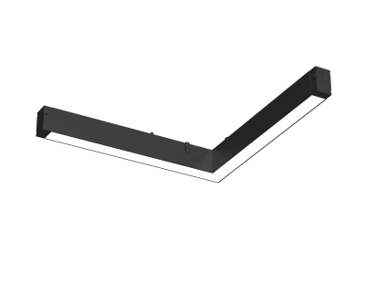 Трековый светильник-коннектор Magnetic SMART 220V 25mm GL1711 BK черный IP20 18W 4000K 120° 312*312*25
