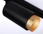 Светильник трековый GL5162 BK/GD черный/золото GU10 max 12W D60*190