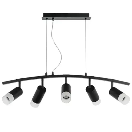LR7353751 Люстра RULLO 5х50W GU10 ЧЕРНЫЙ (571735+214437-5+202431-5)