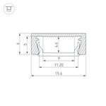 Профиль MIC-M-3000 (Arlight, Алюминий)