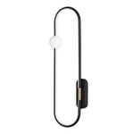 5607/20WL LEDIO LN23 357 черный Настенный светильник LED 20W 3000К  220V HARLOW