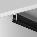 Рассеиватель для профиля 08×09 (Чёрный, 2 м), ALM-0809-B-DF-2M 642018. TM Maytoni