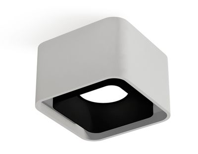 Комплект накладного светильника XS7832002 SWH/SBK белый песок/черный песок MR16 GU5.3 (C7832, N7702)