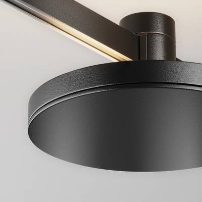Трековый светильник Plato Flarity 3000K 7Вт 120°, TR152-1-7W3K-B. TM Maytoni