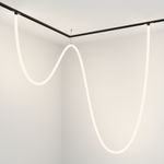 Трековый подвесной светильник Tau Exility 4000K 100Вт 360°, TR101-2-100W4K-B. TM Maytoni