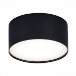 ST606.442.12 Светильник потолочный Черный LED 1*12W 4000K 1 080Lm Ra>85 120° IP20 D120xH55 185-265V