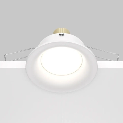 Встраиваемый светильник Изящность / Slim 1*GU10 10 Вт, DL027-2-01W. TM Maytoni