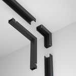 Коннектор питания угловой внутренний Basity, черный, TRA172ICPC-1B. TM Maytoni