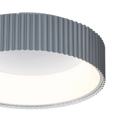 7713/56L AVRA LED SN 574 Светильник металл/акрил/белый/серый LED 56Вт 3000-6500К D460 IP20 пульт ДУ SHARMEL