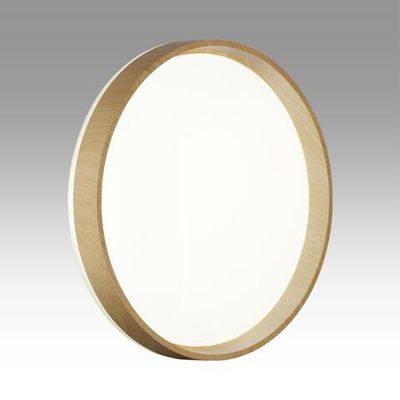 7684/ELN BASICA SN 166 Светильник пластик/кор под дер LED 76Вт 3000/4000/6000K D490 IP43 CCT GARI WOOD