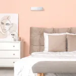 801810 Светильник настенный BLANDA 1х40W E14 ХРОМ/БЕЛЫЙ Lightstar