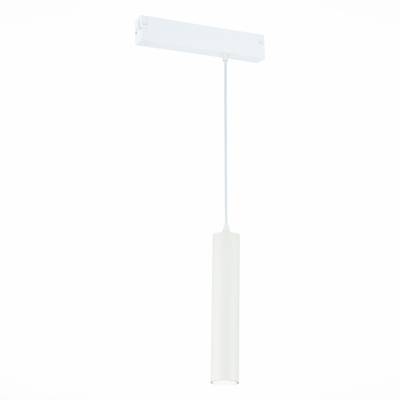 ST507.503.01 Св-к трек. Белый GU10 1*50W  IP20 D54xH290 180-240V Без ламп