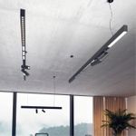 358106 OVER NT19 123 черный Светильник Волвошер IP20 LED 4000K 15W 24V RATIO