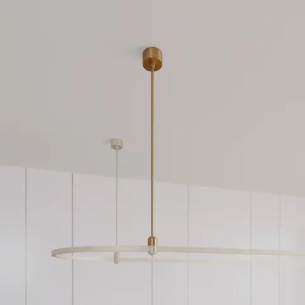 Подвес жесткий с питанием ART-APRIORI-ROD-A-L400-POWER (GD) (Arlight, IP20 Металл, 3 года)