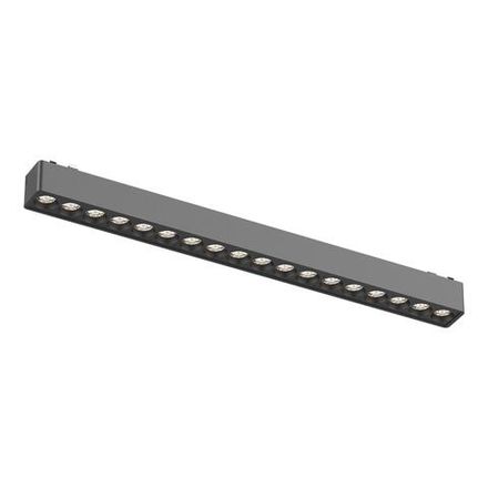 ST673.436.18 Магнитный трековый светильник Черный LED 1*18W 3000K 1 560Lm Ra&gt;90 36° IP20 L338xW26xH24 48V