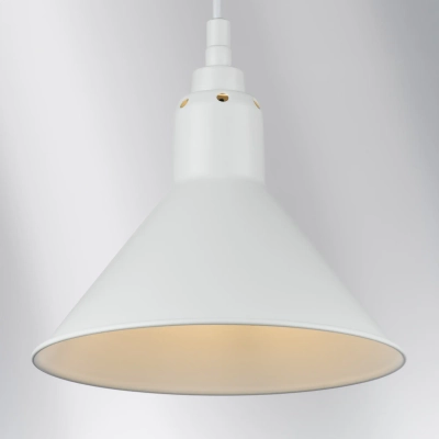 765026 Люстра LOFT 1х40W E14 БЕЛЫЙ