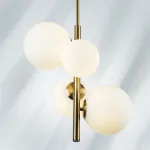 815043 Люстра CROCO 4х40W E14 ЛАТУНЬ Lightstar