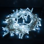 Новогодняя гирлянда нить белый 10м IP65 400-101 белый