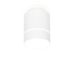Накладной светодиодный точечный светильник TN255 WH/S белый/песок LED 4200K 7W D80*110