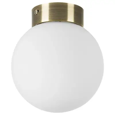 812011 Люстра GLOBO 1х40W E14 antique bronze/white Lightstar