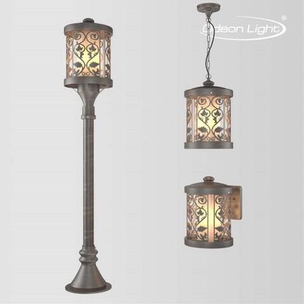 2286/1 NATURE ODL12 659 патина коричневый Уличный светильник-подвес IP44 E27 100W 220V LAGRA